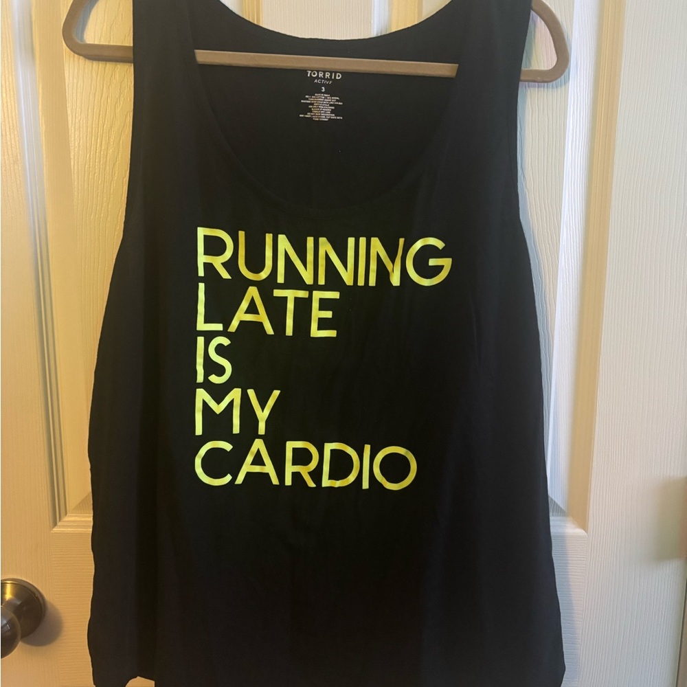 Torrid Active Black Top